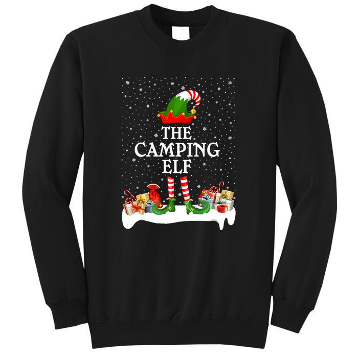 The Camping Elf Family Matching Group Gift Sweatshirt