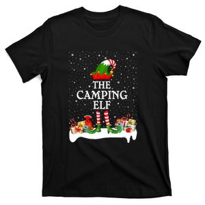 The Camping Elf Family Matching Group Gift T-Shirt