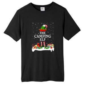 The Camping Elf Family Matching Group Gift Tall Fusion ChromaSoft Performance T-Shirt