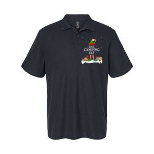 The Camping Elf Family Matching Group Gift Softstyle Adult Sport Polo