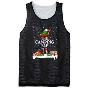 The Camping Elf Family Matching Group Gift Mesh Reversible Basketball Jersey Tank