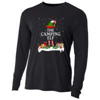 The Camping Elf Family Matching Group Gift Cooling Performance Long Sleeve Crew