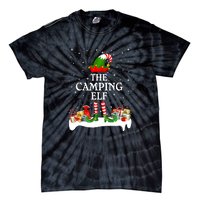 The Camping Elf Family Matching Group Gift Tie-Dye T-Shirt