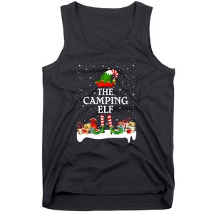 The Camping Elf Family Matching Group Gift Tank Top