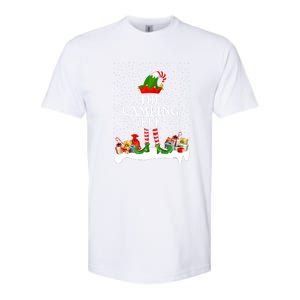 The Camping Elf Family Matching Group Gift Softstyle CVC T-Shirt