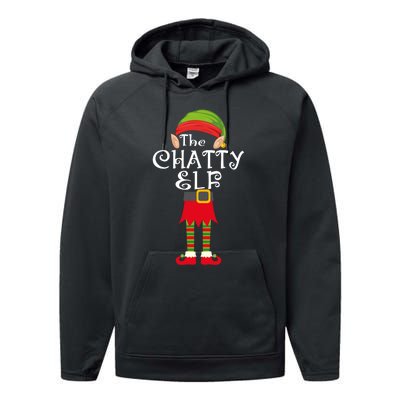 The Chatty Elf Performance Fleece Hoodie