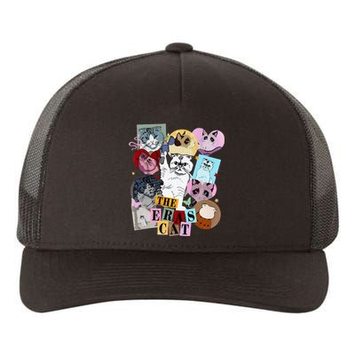 The Cat Eras In My Cat Mom Era Cat Lover  Yupoong Adult 5-Panel Trucker Hat