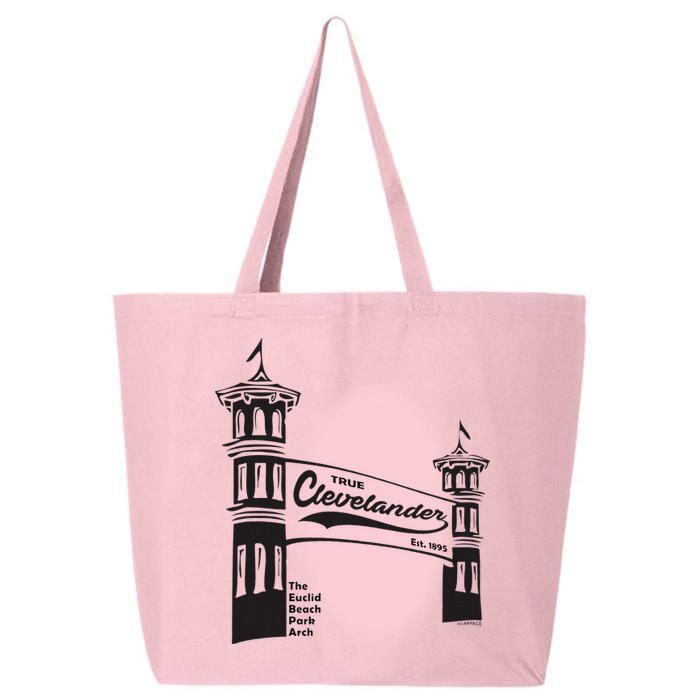 True Clevelander! Euclid Beach Park Arch in Cleveland Ohio 25L Jumbo Tote