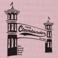 True Clevelander! Euclid Beach Park Arch in Cleveland Ohio 25L Jumbo Tote