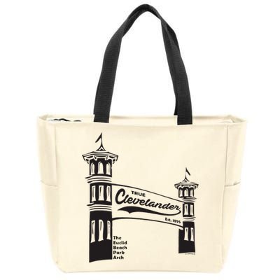 True Clevelander! Euclid Beach Park Arch in Cleveland Ohio Zip Tote Bag