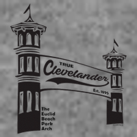 True Clevelander! Euclid Beach Park Arch in Cleveland Ohio Toddler Hoodie