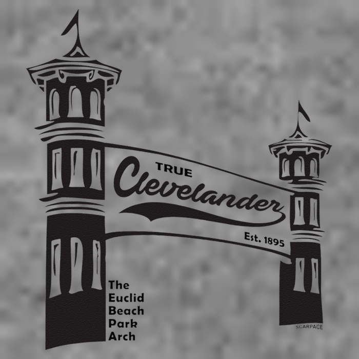 True Clevelander! Euclid Beach Park Arch in Cleveland Ohio Toddler Hoodie