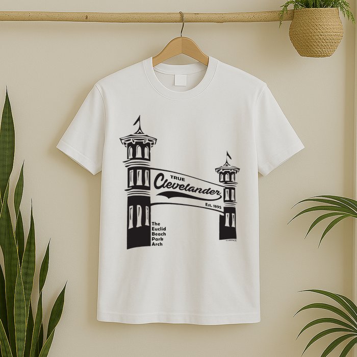 True Clevelander! Euclid Beach Park Arch in Cleveland Ohio T-Shirt