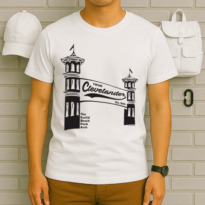 True Clevelander! Euclid Beach Park Arch in Cleveland Ohio T-Shirt