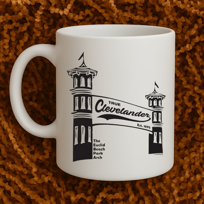 True Clevelander! Euclid Beach Park Arch in Cleveland Ohio Mug