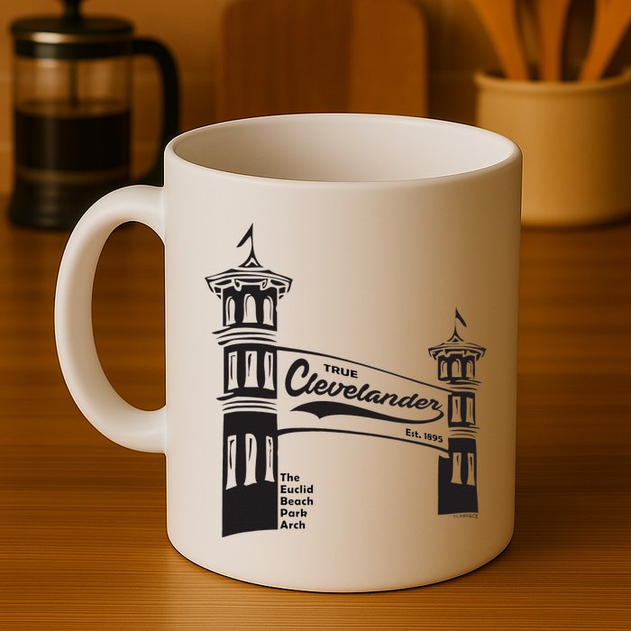 True Clevelander! Euclid Beach Park Arch in Cleveland Ohio Mug