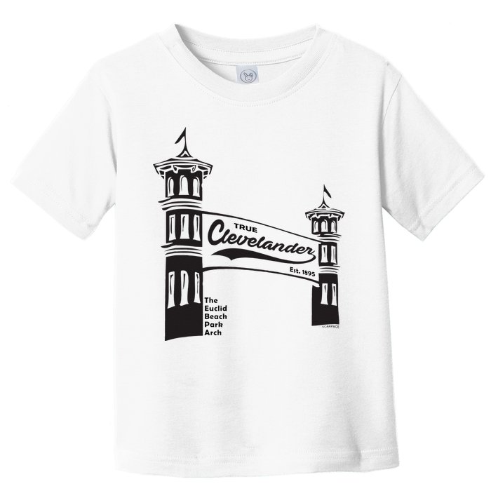 True Clevelander! Euclid Beach Park Arch in Cleveland Ohio Toddler T-Shirt