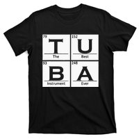 Tuba Chemistry Elements Tubist Jazz Music Tuba Player T-Shirt