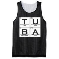 Tuba Chemistry Elements Tubist Jazz Music Tuba Player Mesh Reversible Basketball Jersey Tank