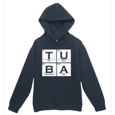 Tuba Chemistry Elements Tubist Jazz Music Tuba Player Urban Pullover Hoodie