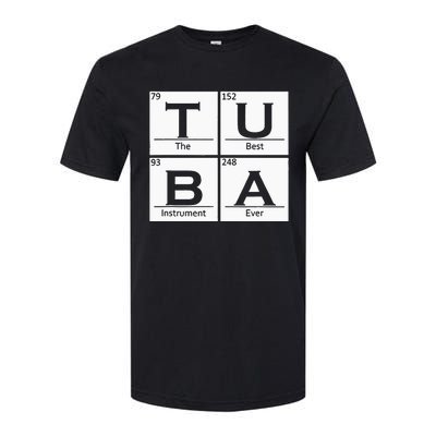 Tuba Chemistry Elements Tubist Jazz Music Tuba Player Softstyle CVC T-Shirt