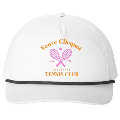 Tennis Club Est 1772 Snapback Five-Panel Rope Hat