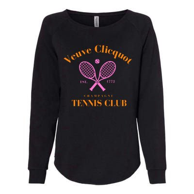 Tennis Club Est 1772 Womens California Wash Sweatshirt