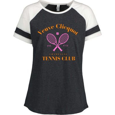 Tennis Club Est 1772 Enza Ladies Jersey Colorblock Tee