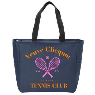 Tennis Club Est 1772 Zip Tote Bag