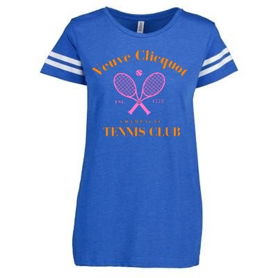 Tennis Club Est 1772 Enza Ladies Jersey Football T-Shirt