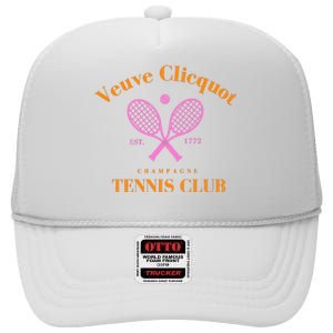 Tennis Club Est 1772 High Crown Mesh Back Trucker Hat