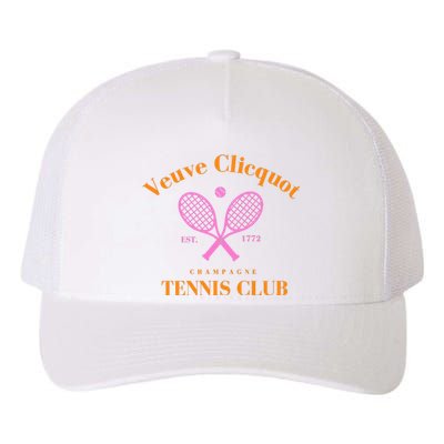 Tennis Club Est 1772 Yupoong Adult 5-Panel Trucker Hat