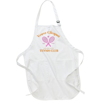 Tennis Club Est 1772 Full-Length Apron With Pockets