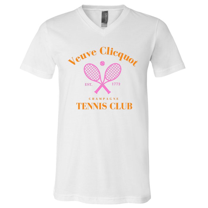 Tennis Club Est 1772 V-Neck T-Shirt