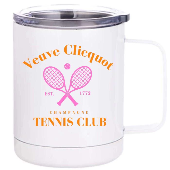 Tennis Club Est 1772 12 oz Stainless Steel Tumbler Cup