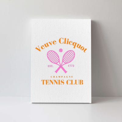 Tennis Club Est 1772 Canvas