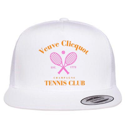 Tennis Club Est 1772 Flat Bill Trucker Hat