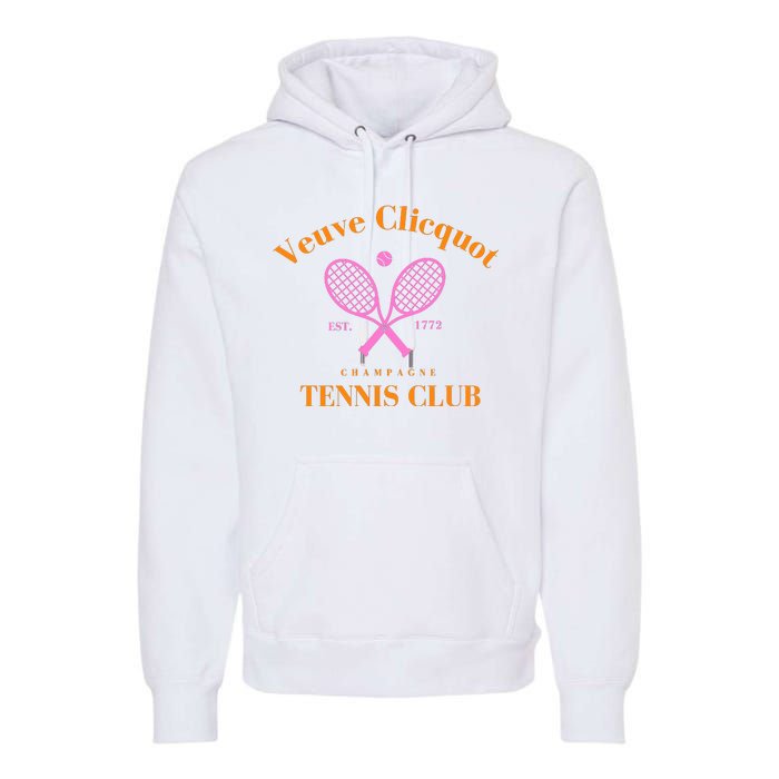 Tennis Club Est 1772 Premium Hoodie