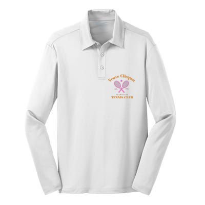 Tennis Club Est 1772 Silk Touch Performance Long Sleeve Polo