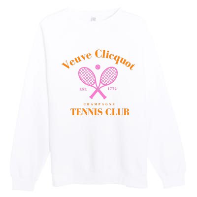 Tennis Club Est 1772 Premium Crewneck Sweatshirt