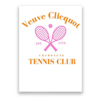 Tennis Club Est 1772 Poster