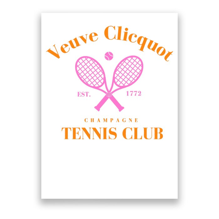 Tennis Club Est 1772 Poster