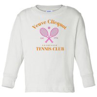 Tennis Club Est 1772 Toddler Long Sleeve Shirt