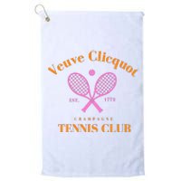 Tennis Club Est 1772 Platinum Collection Golf Towel