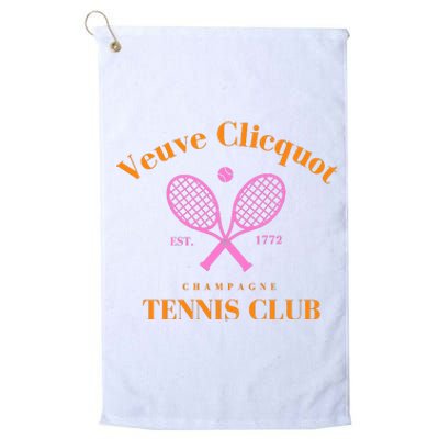 Tennis Club Est 1772 Platinum Collection Golf Towel