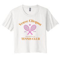 Tennis Club Est 1772 Women's Crop Top Tee