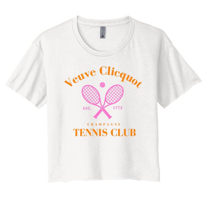 Tennis Club Est 1772 Women's Crop Top Tee