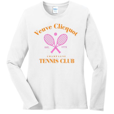 Tennis Club Est 1772 Ladies Long Sleeve Shirt