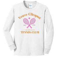 Tennis Club Est 1772 Kids Long Sleeve Shirt