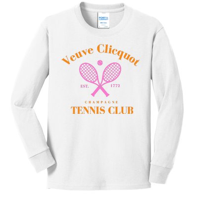 Tennis Club Est 1772 Kids Long Sleeve Shirt